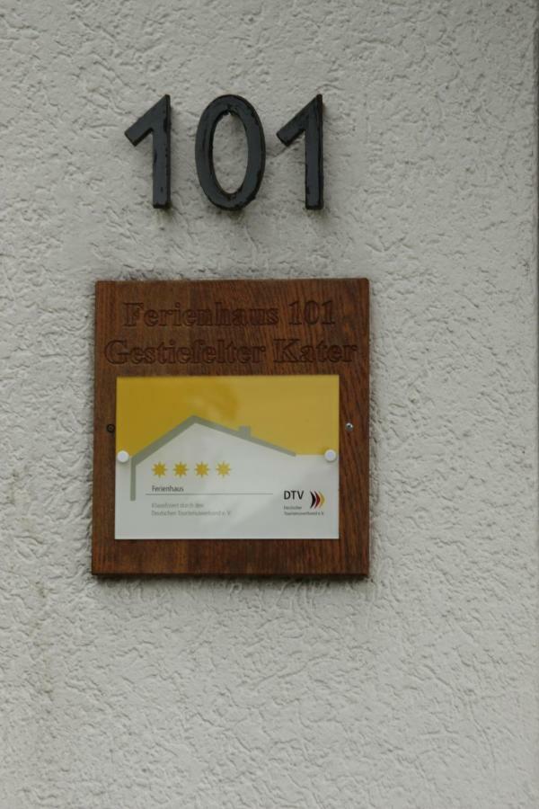 Ferienhaus "Gestiefelter Kater" Am See Im Bergland Kirchheim  Extérieur photo